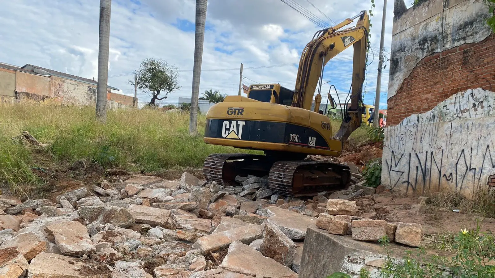 Começam obras na Rua dos Filtros em Limeira