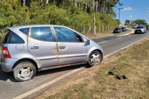 Derramamento de óleo causa acidentes no Anel Viário, em Limeira 8