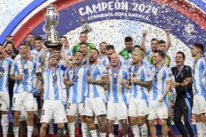 Argentina conquista a Copa América ao derrotar a Colômbia na prorrogação