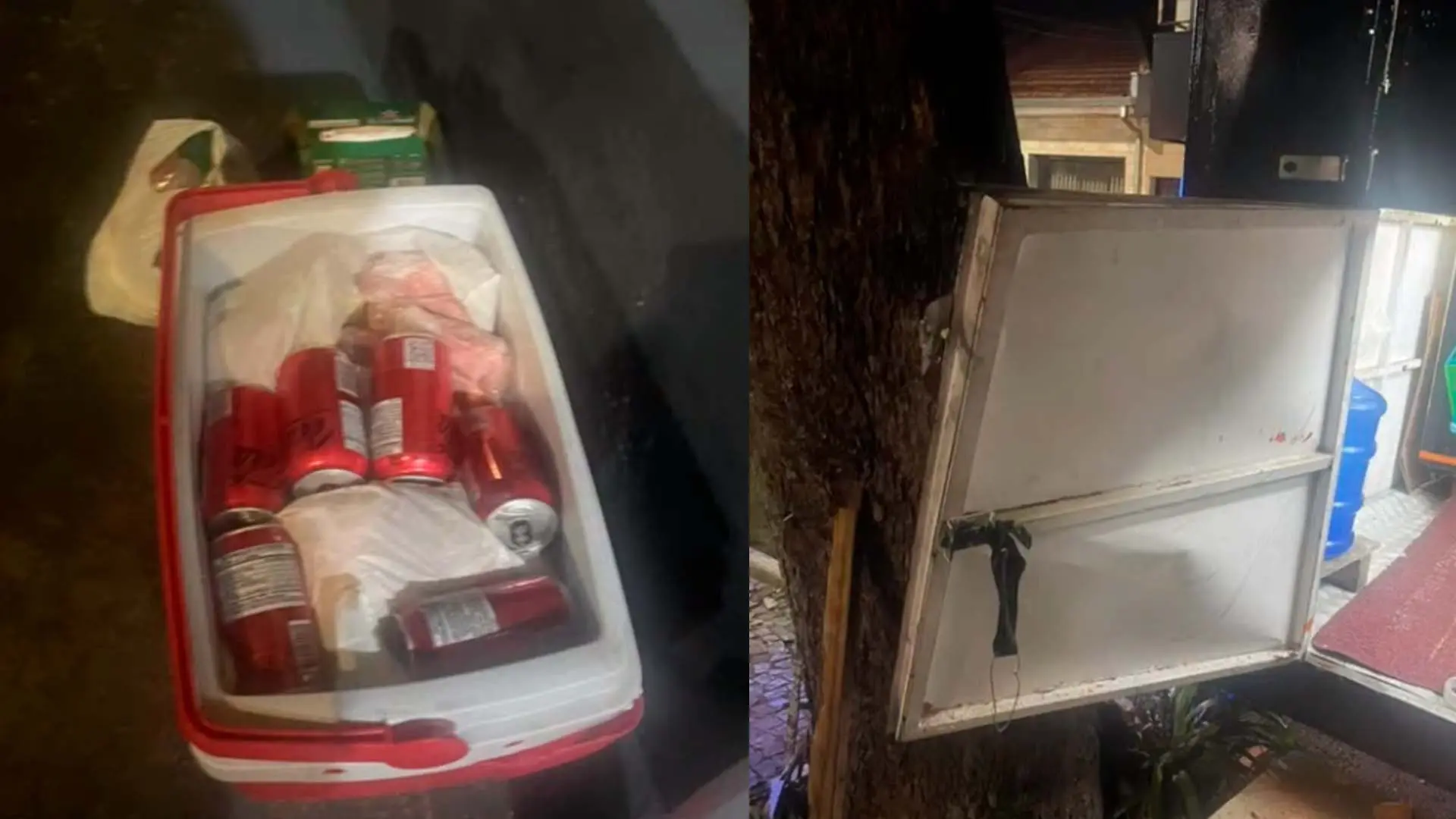 Ladrão é preso por furtar trailer de lanches na praça da igreja São João