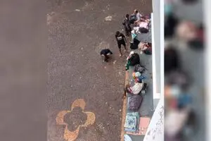 Largo da Boa Morte vira ‘moradia’ para andarilhos em Limeira (2)