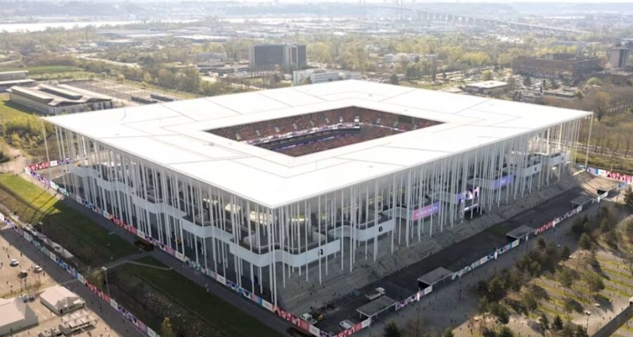 Local da estreia do Brasil, Estádio de Bordeaux foi construído em 2015