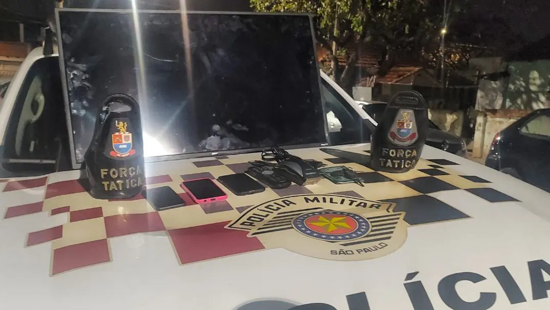 PM recupera itens furtados de casa no Jardim Primavera, em Limeira