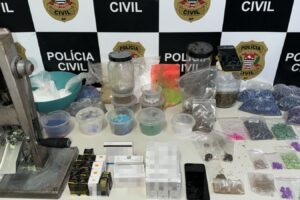 Dise fecha fábrica de ecstasy no interior de SP