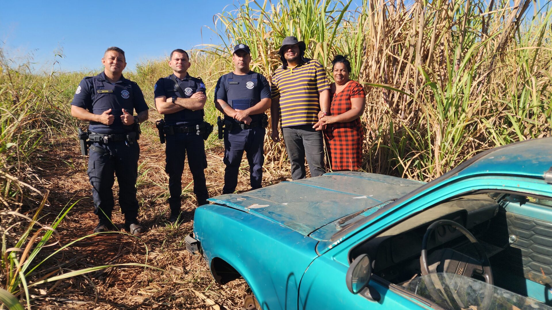 GCM recupera veículo furtado de família, em Limeira 