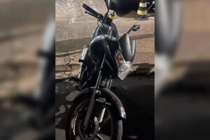 Jovem é preso por receptação de moto no Jardim do Lago