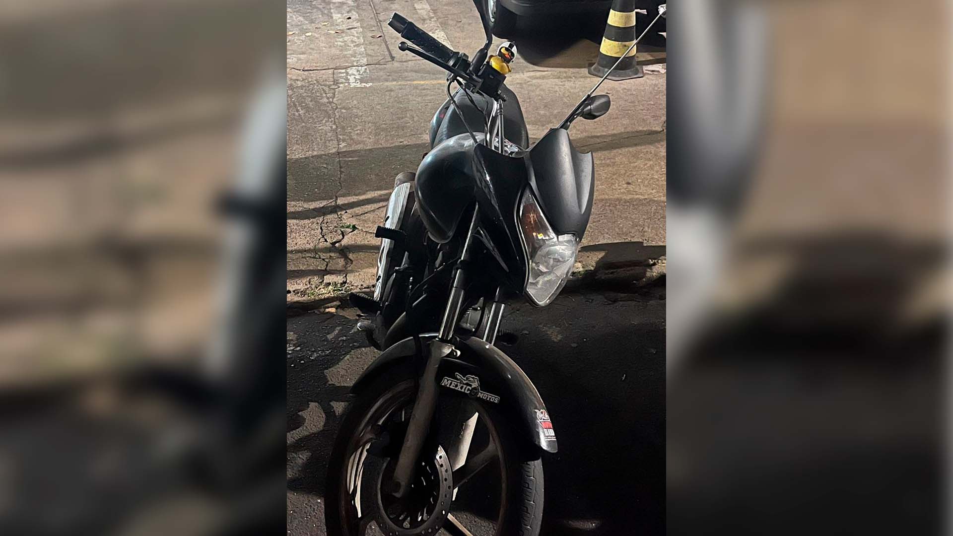 Jovem é preso por receptação de moto no Jardim do Lago