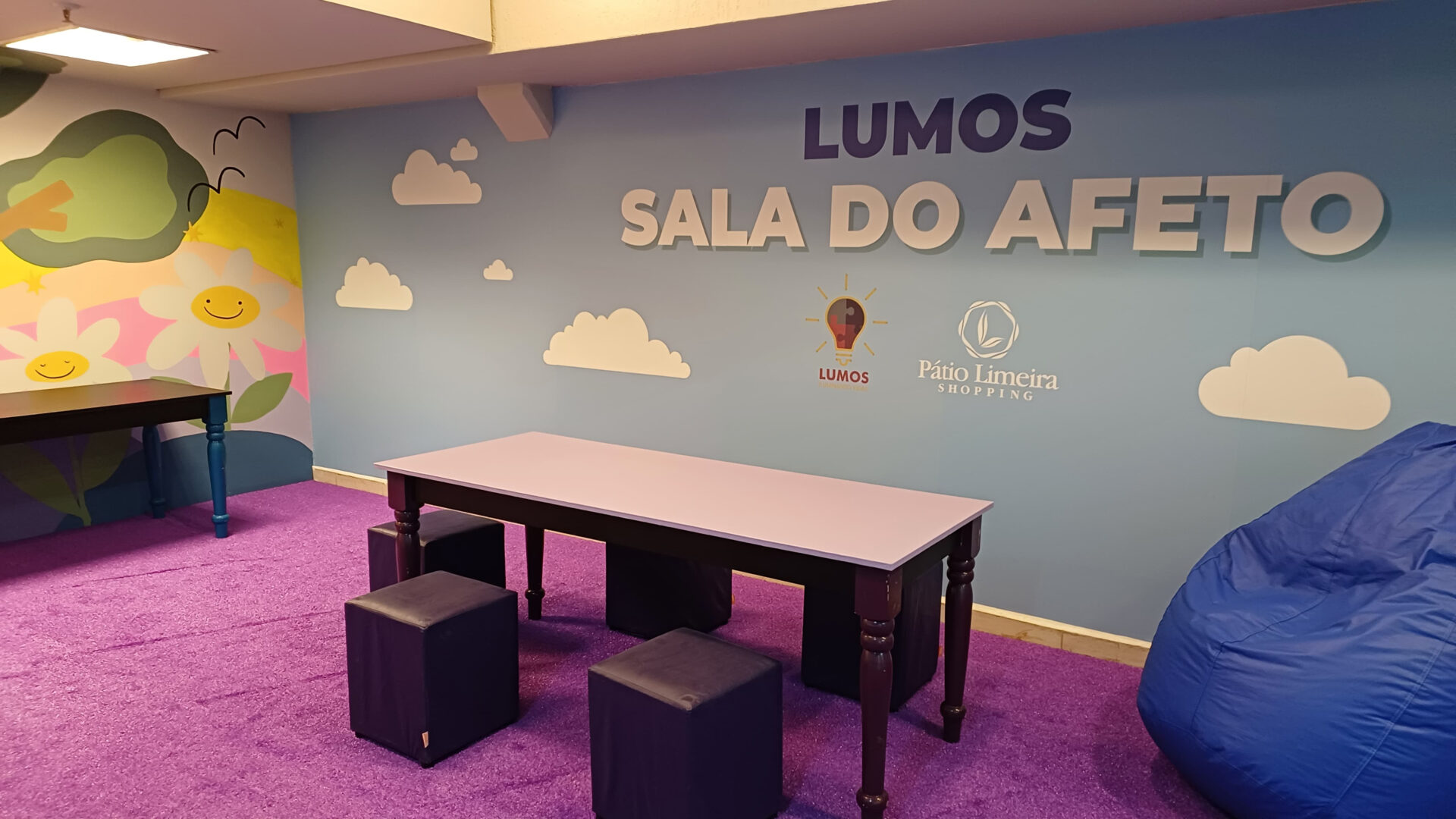 Pátio Limeira Shopping inaugura Sala do Afeto Lumos para autistas