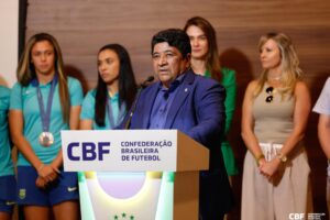Presidente da CBF define próxima meta do futebol feminino