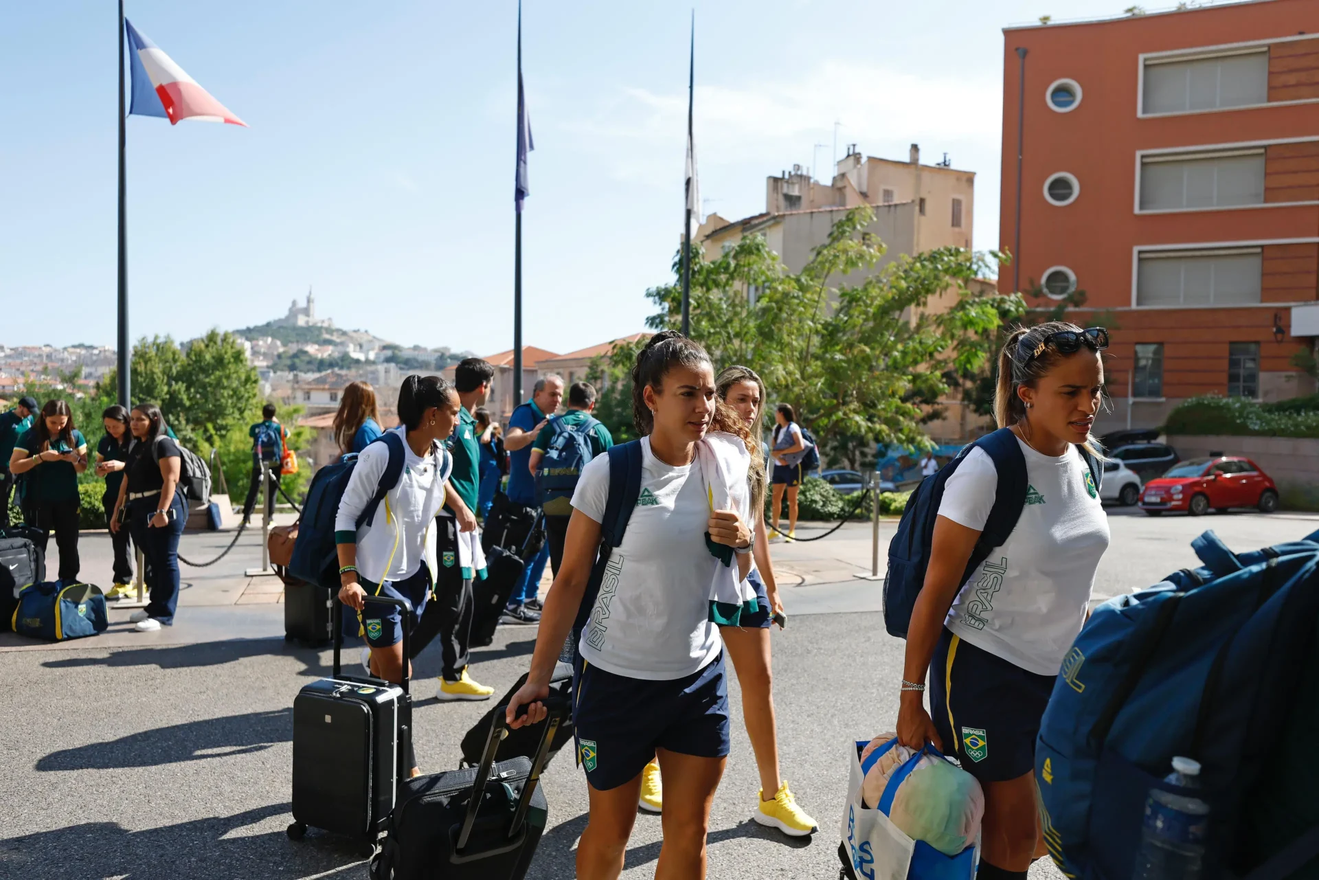 Seleção já está em Marselha, local da semifinal contra a Espanha