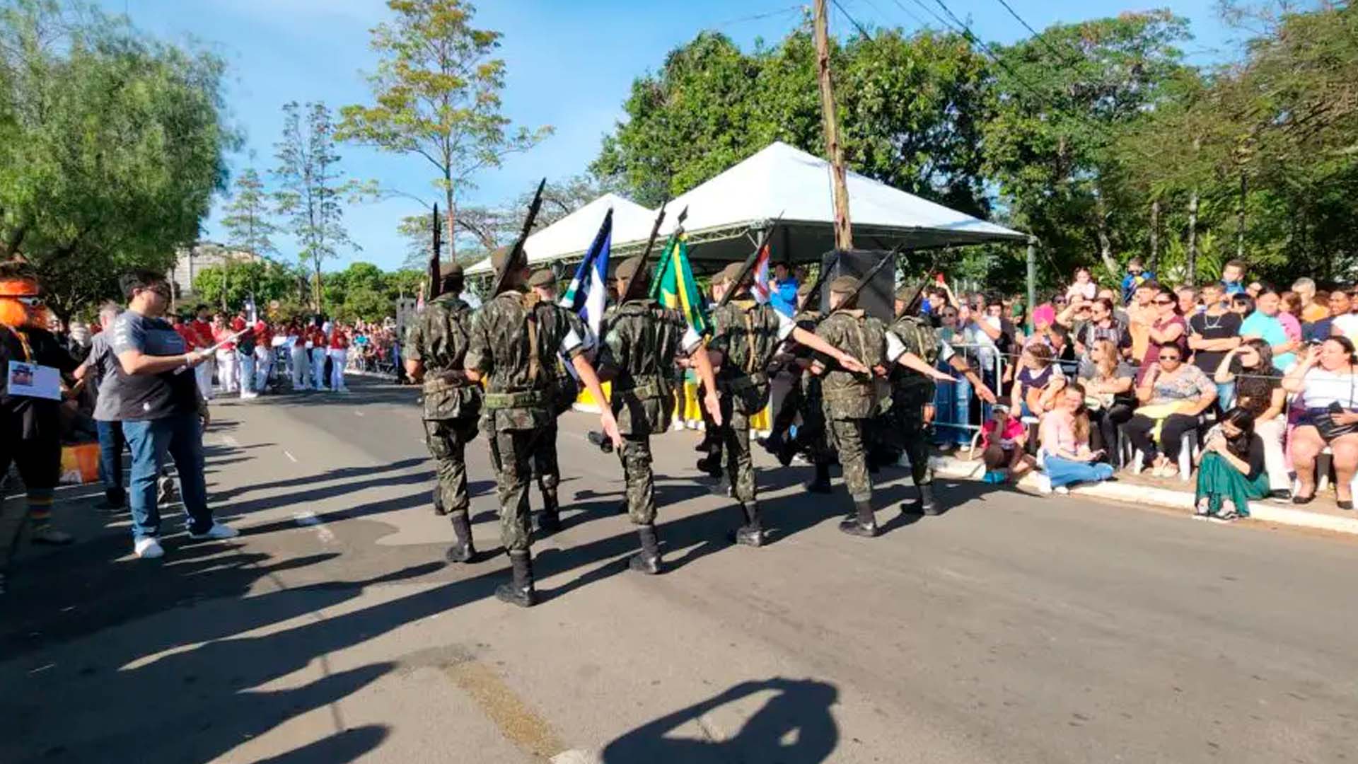 Desfile de 7 de Setembro começa às 8h no Parque Cidade