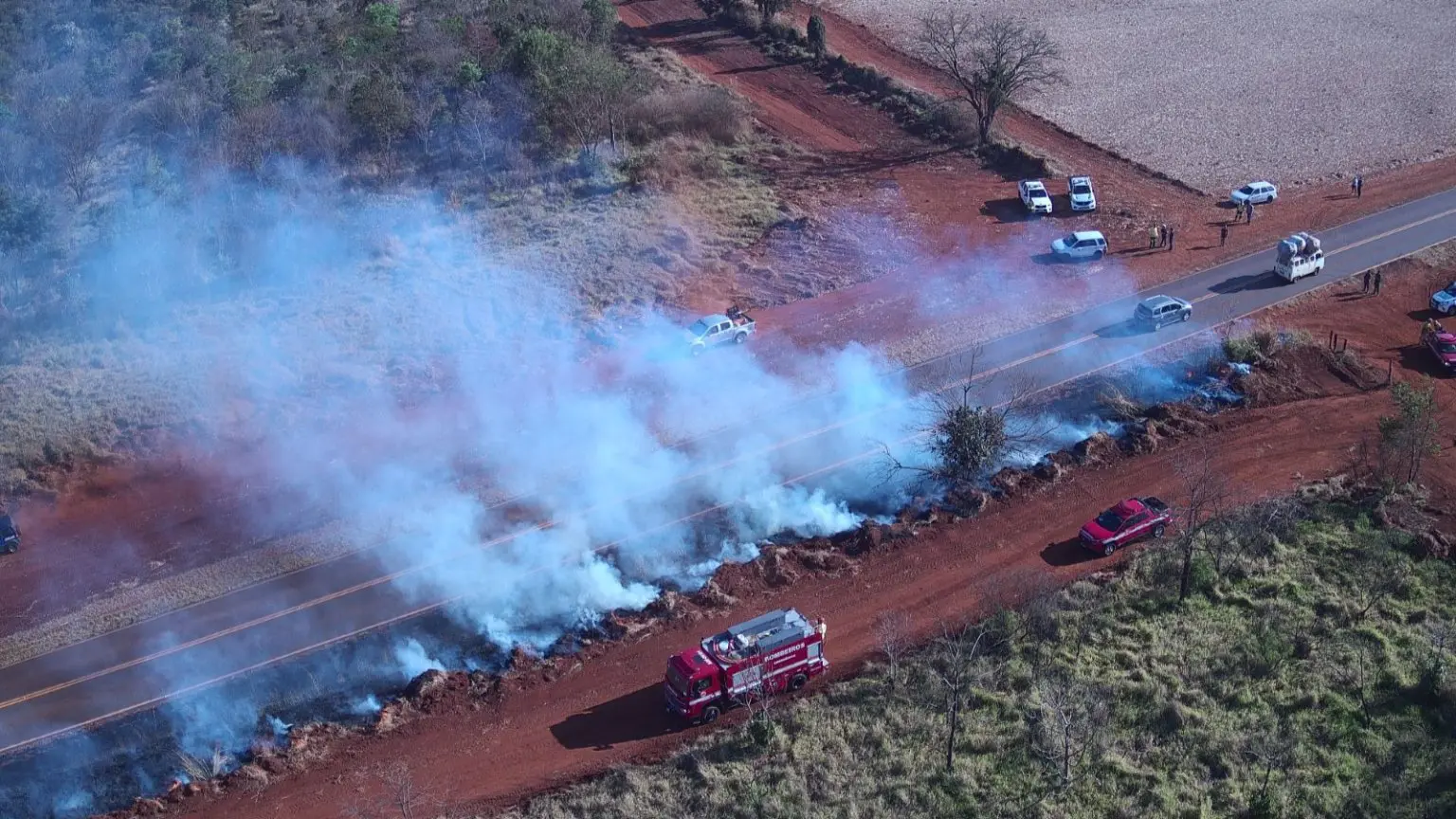 Cinco municípios paulistas estão com foco de incêndio ativo