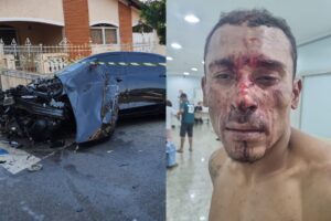 Morador de rua que roubou veículo e causou acidente em Limeira têm várias passagens pela polícia