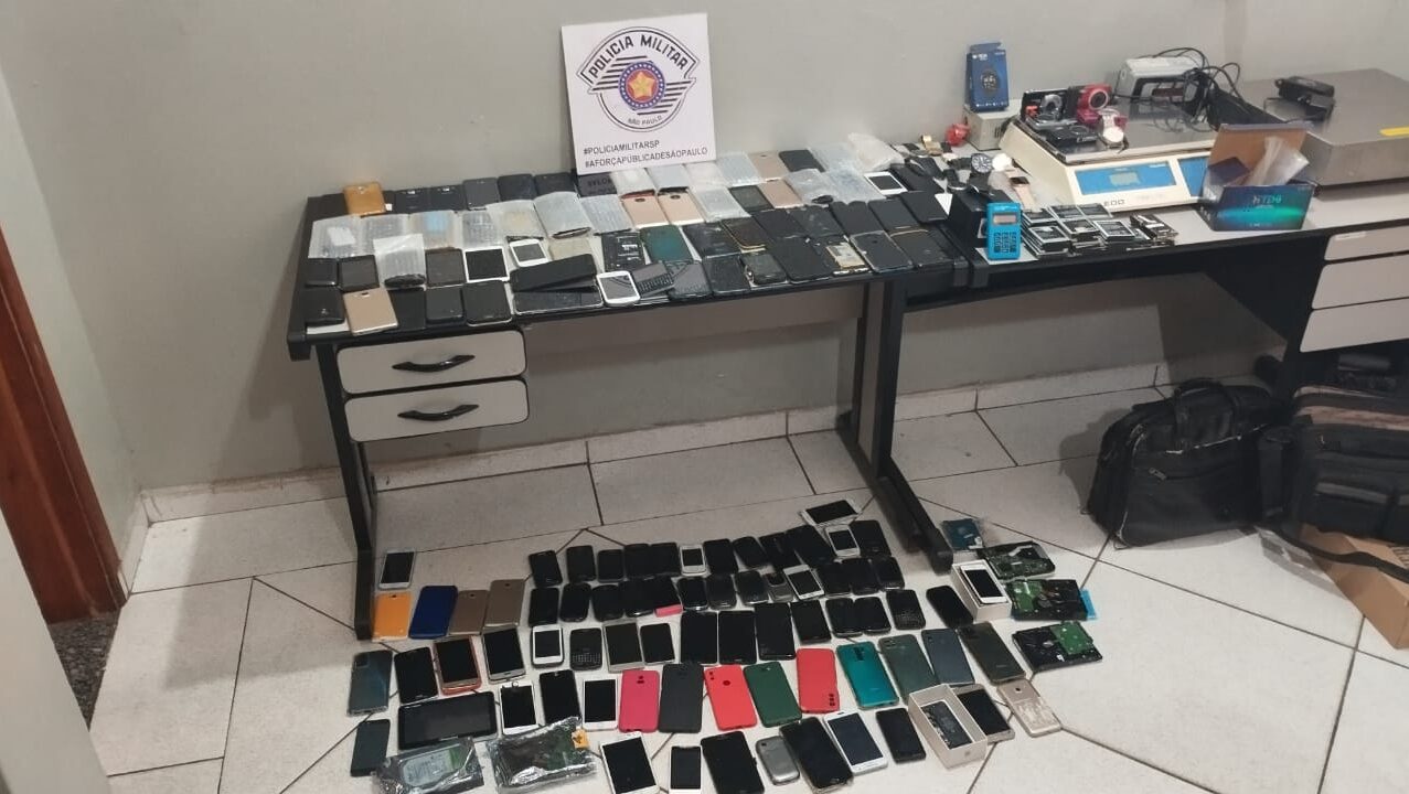 PM prende homem por receptação de celulares na Vila Castelar