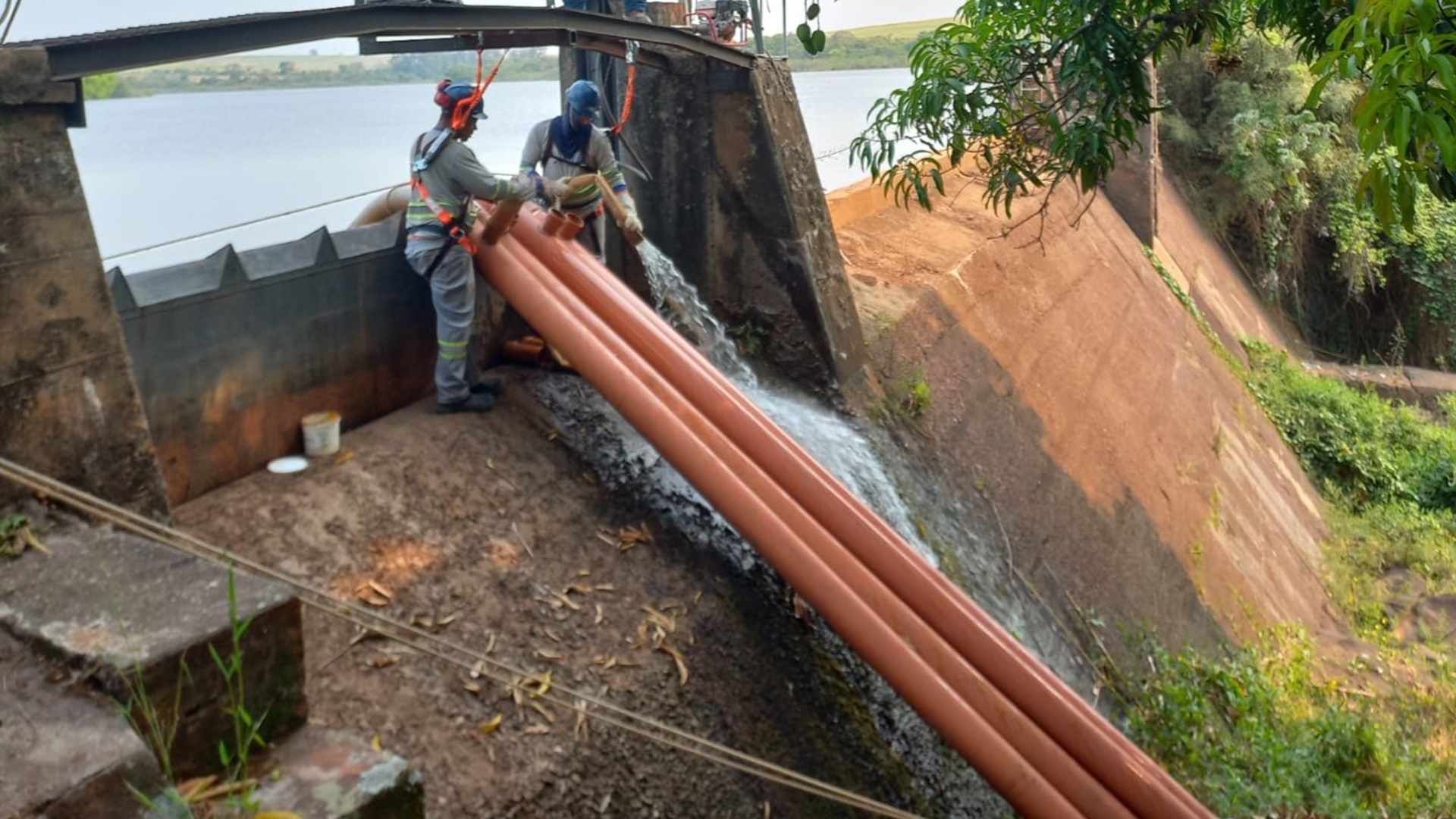 BRK passa a utilizar água da represa Salto do Lobo em Limeira