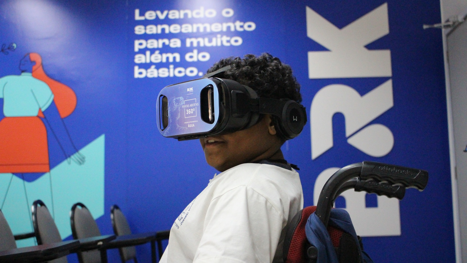 BRK promove visita inclusiva de alunos da rede municipal à ETA em Limeira