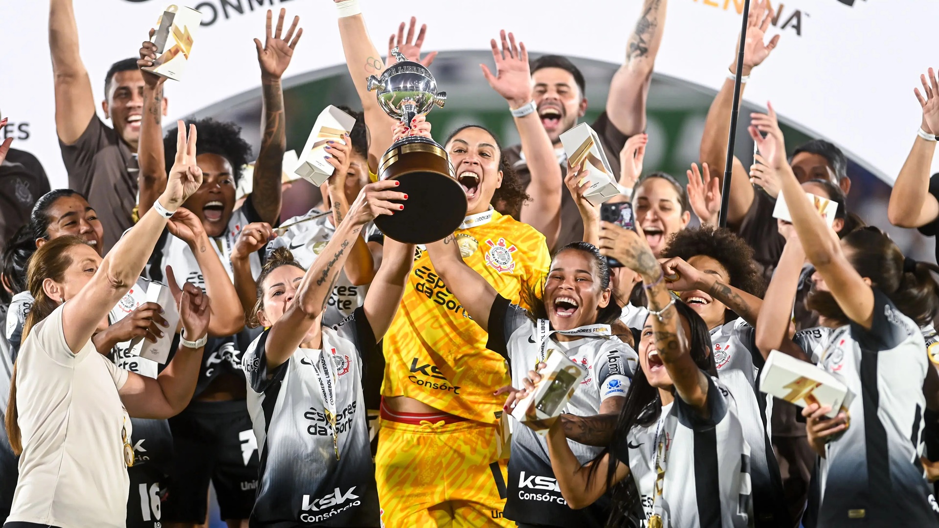 Corinthians conquista penta da Libertadores Feminina