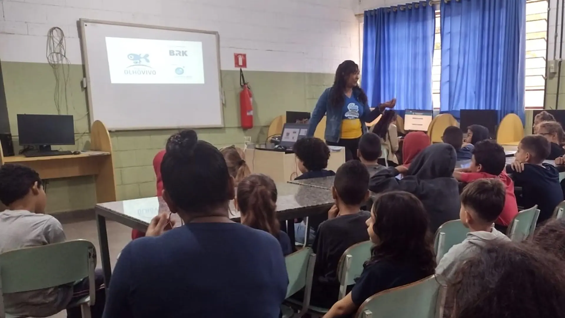 Programa Olho Vivo orienta 207 alunos de escolas de Limeira em setembro