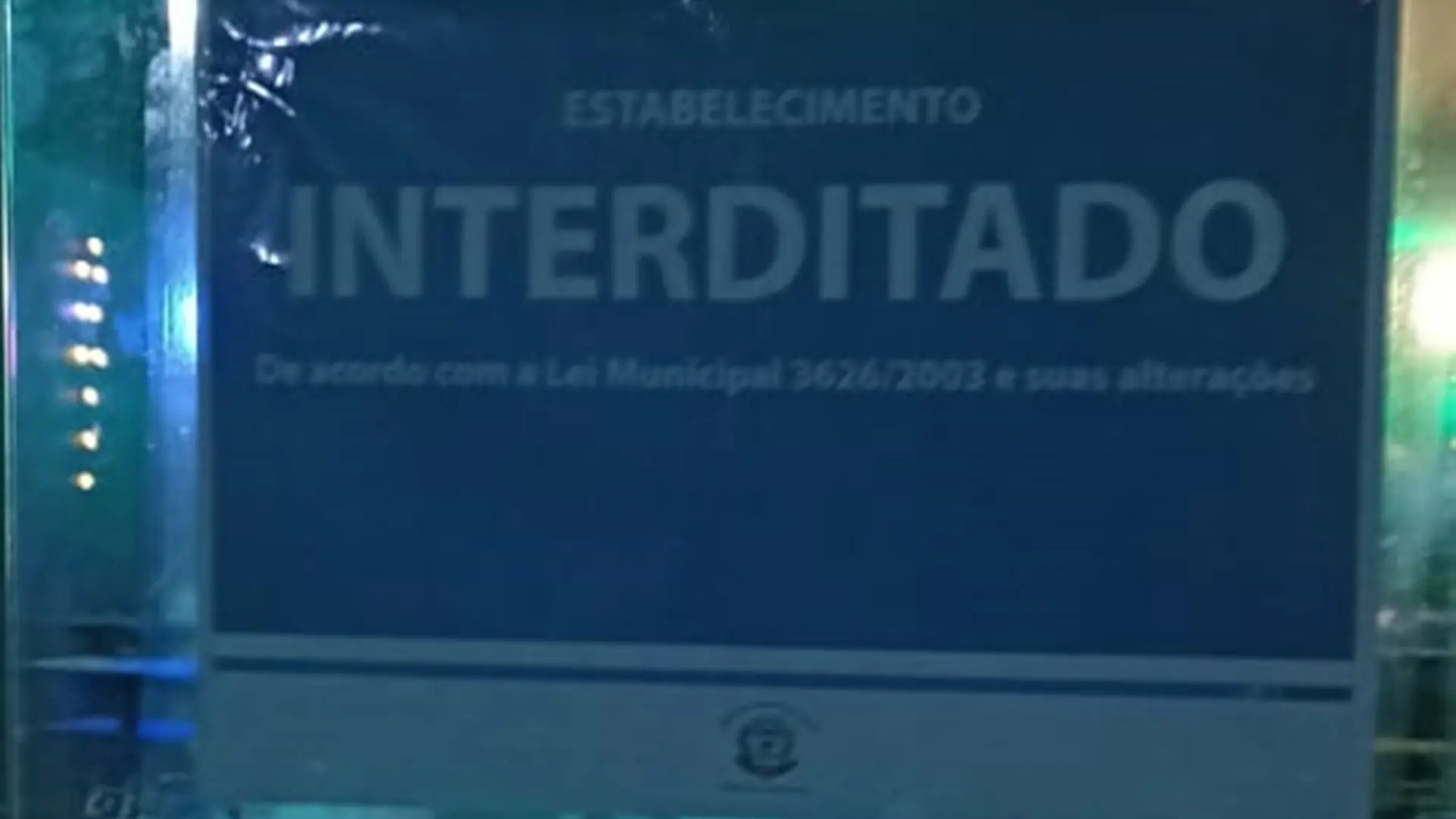 Pub que estava lacrado é interditado novamente após reabrir em Limeira