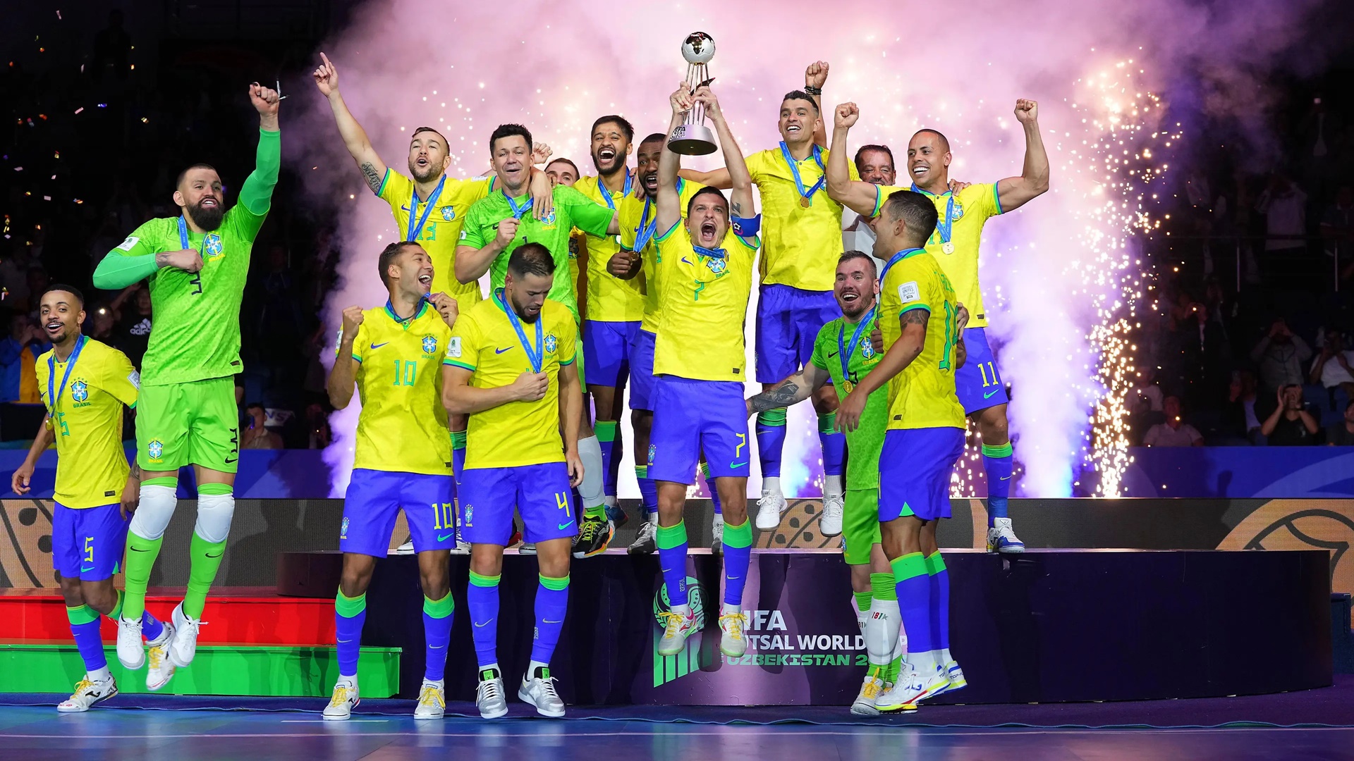 Seleção conquista o hexa da Copa do Mundo de Futsal