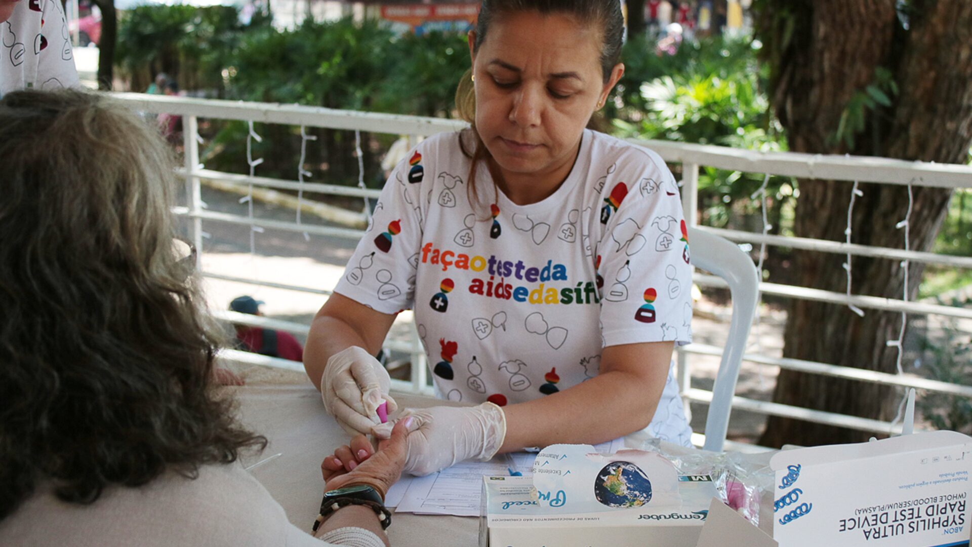 Ação na Toledo Barros oferece testagem rápida de HIV e sífilis