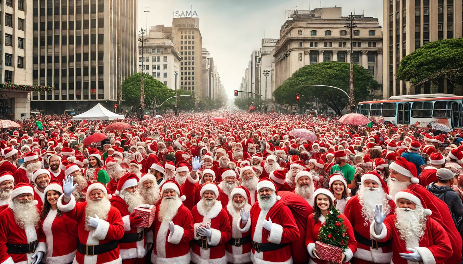 Natal no Estado de SP terá mais de 350 Papais Noéis