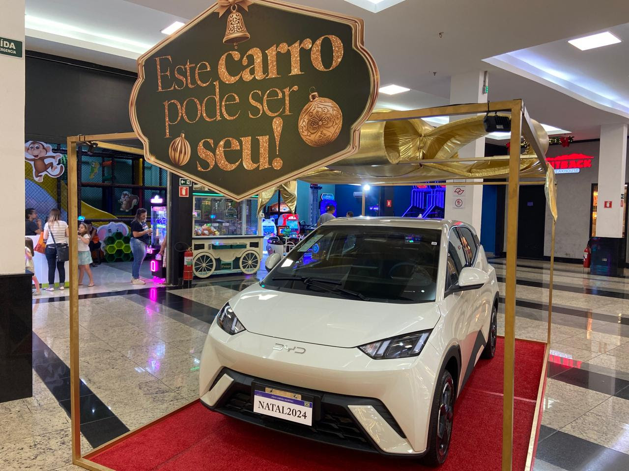 Pátio Limeira Shopping vai premiar clientes com um BYD