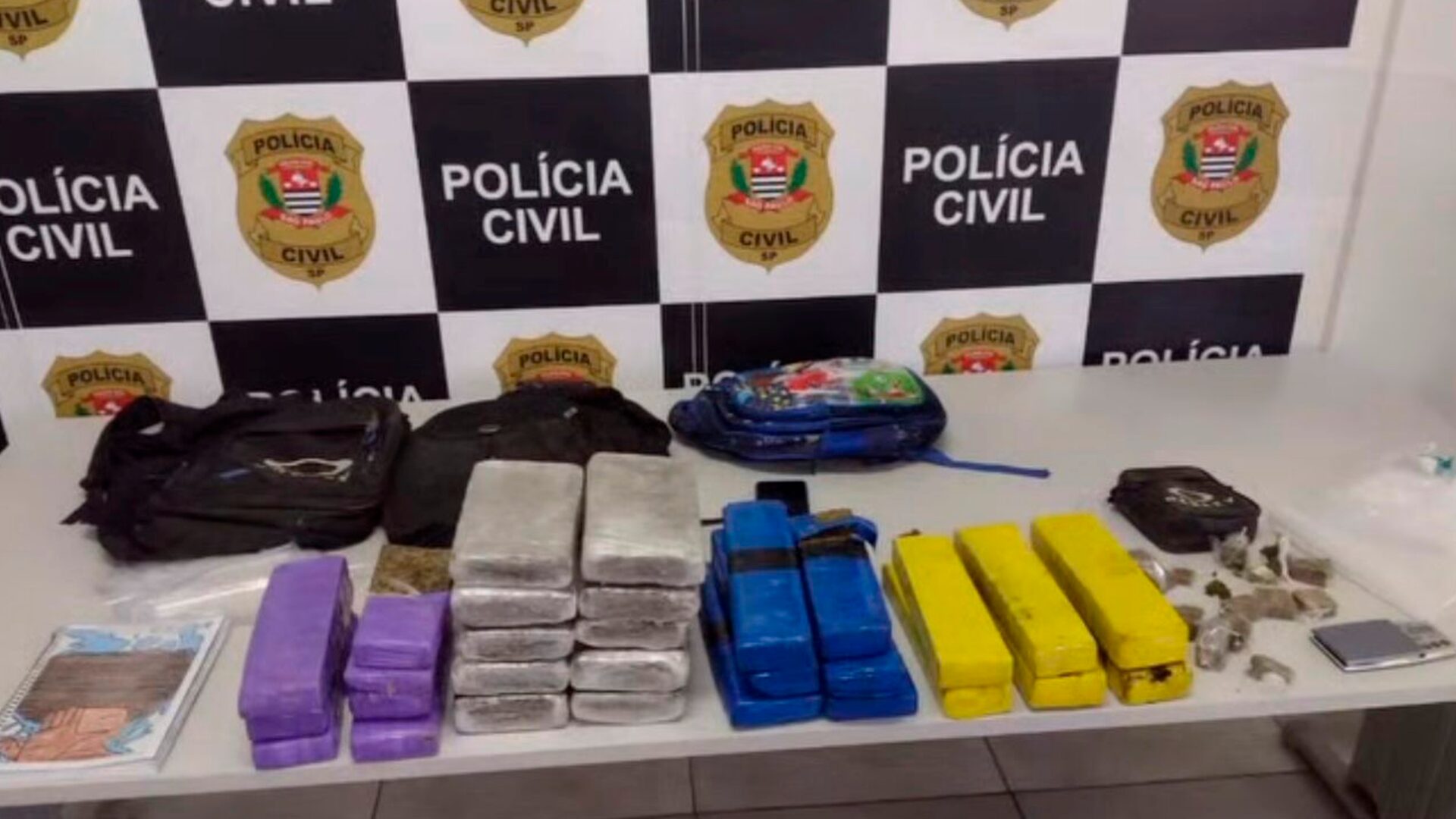 Polícia Civil prende homem e localiza 25 kg de maconha em Limeira