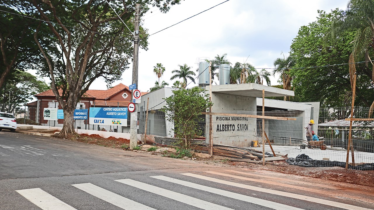 Reforma do Complexo Aquático Alberto Savoi beneficiará mais de 5 mil pessoas