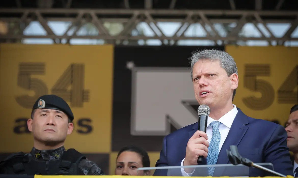 Tarcísio diz que abusos da PM de SP serão severamente punidos