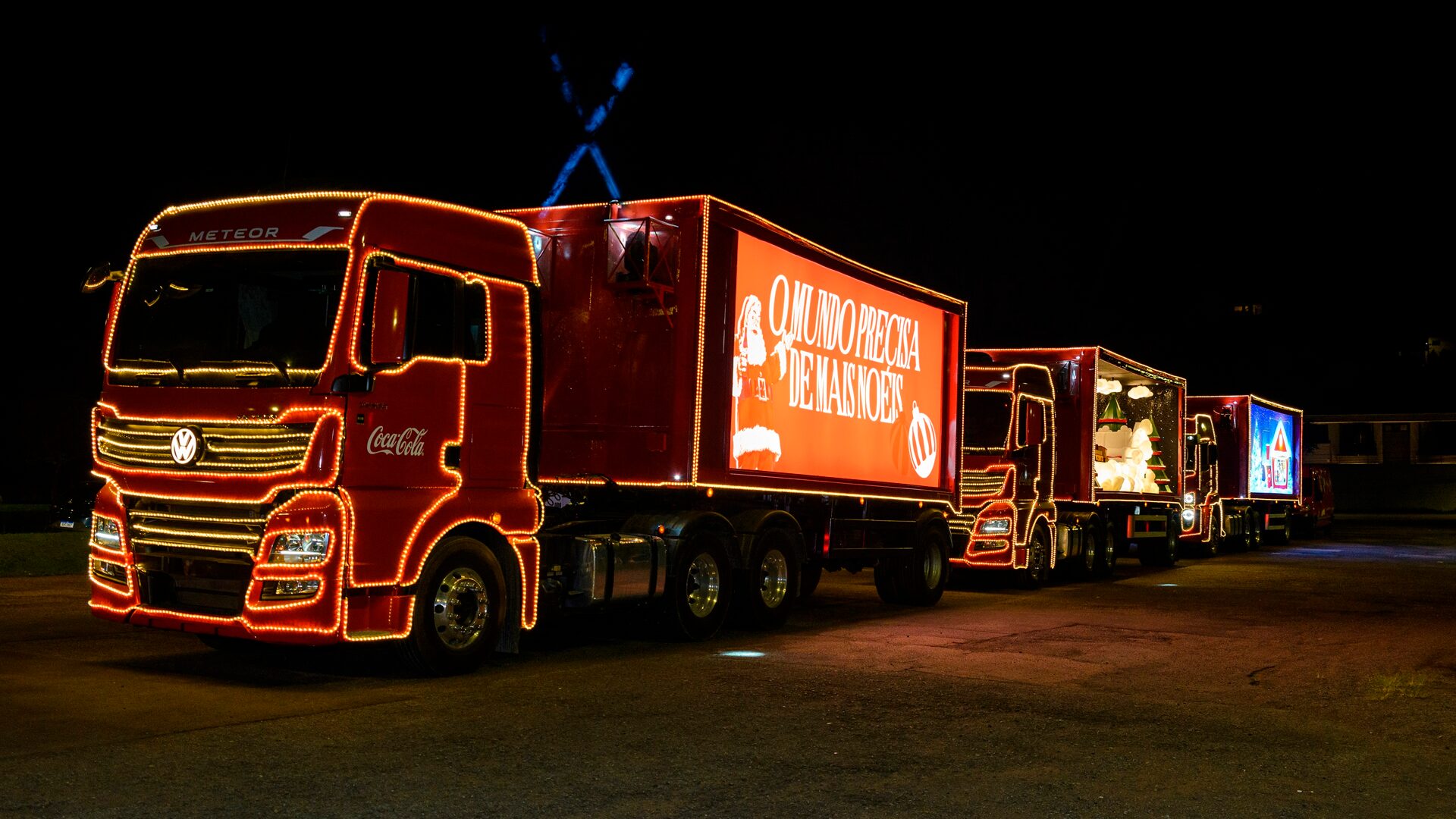 Caravana de Natal da Coca-Cola roda Limeira nesta terça