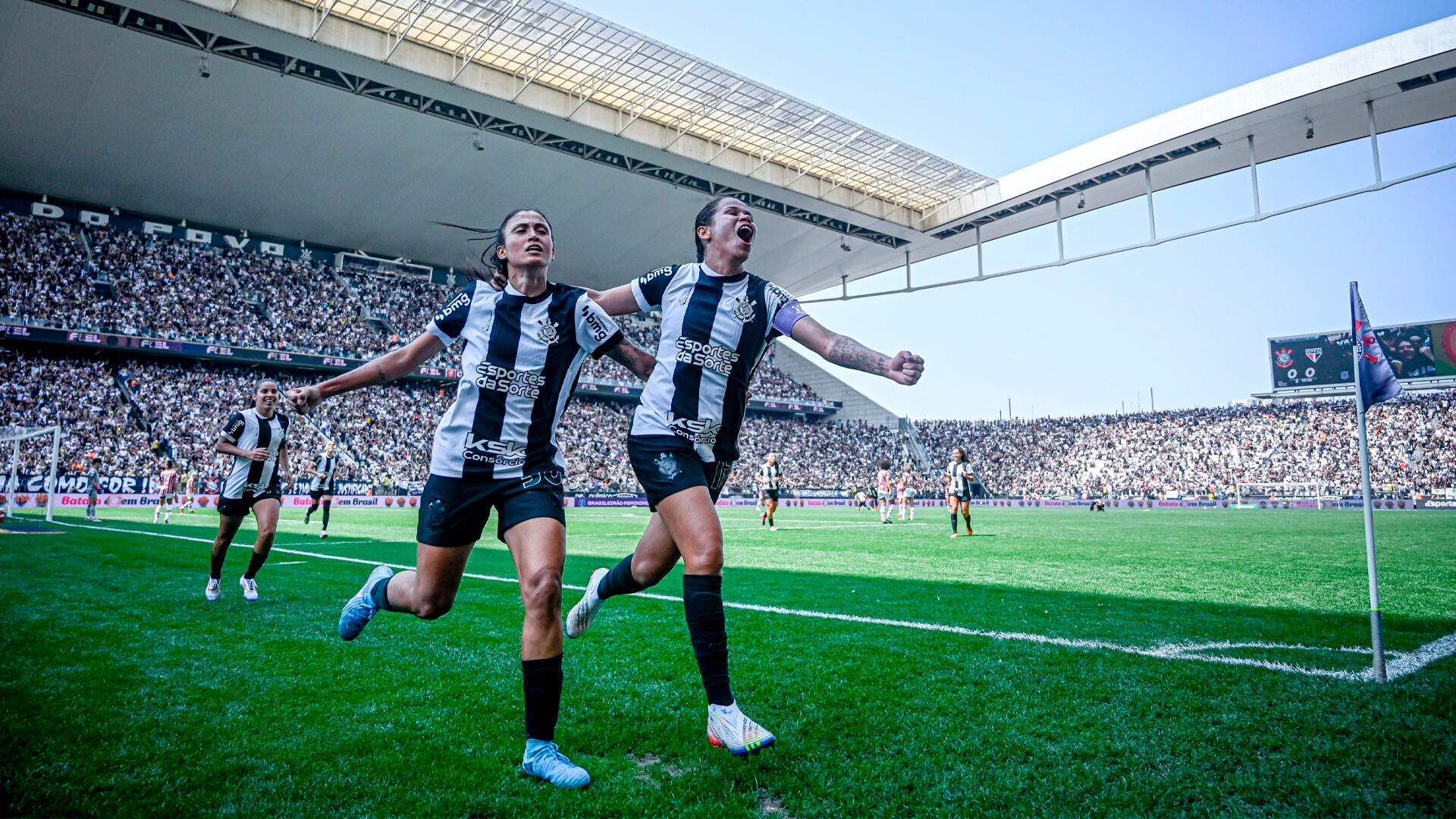 Corinthians é líder do Ranking Nacional de Clubes do Futebol Feminino 2025