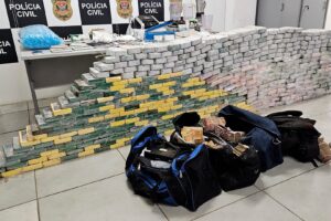 Dise apreende mais de 400 kg de drogas e enorme quantidade de dinheiro em Limeira