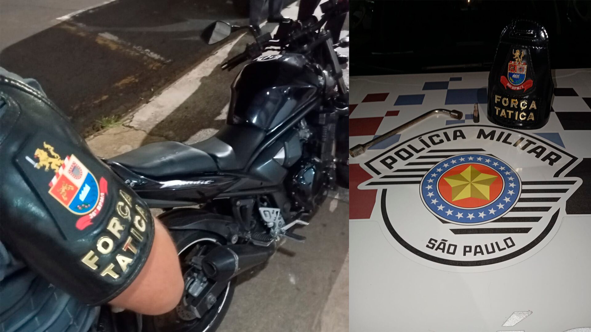 Dois são presos tentando furtar moto na Vila Esteves, em Limeira