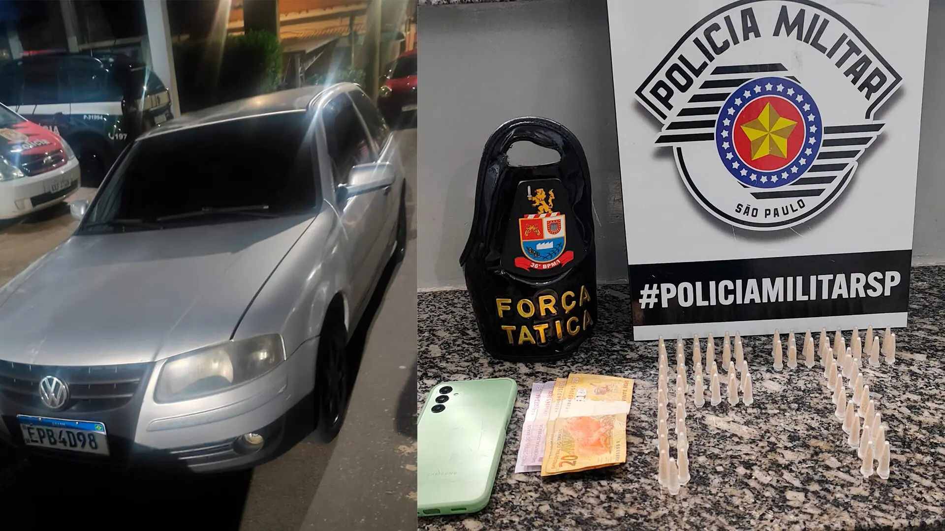 Homem com mandado de prisão é detido com drogas em Limeira