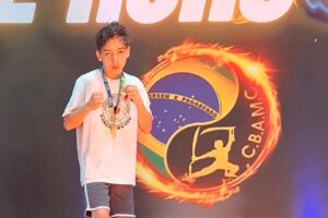 Limeirense de 13 anos medalha de ouro no Kung Fu fala sobre conquista