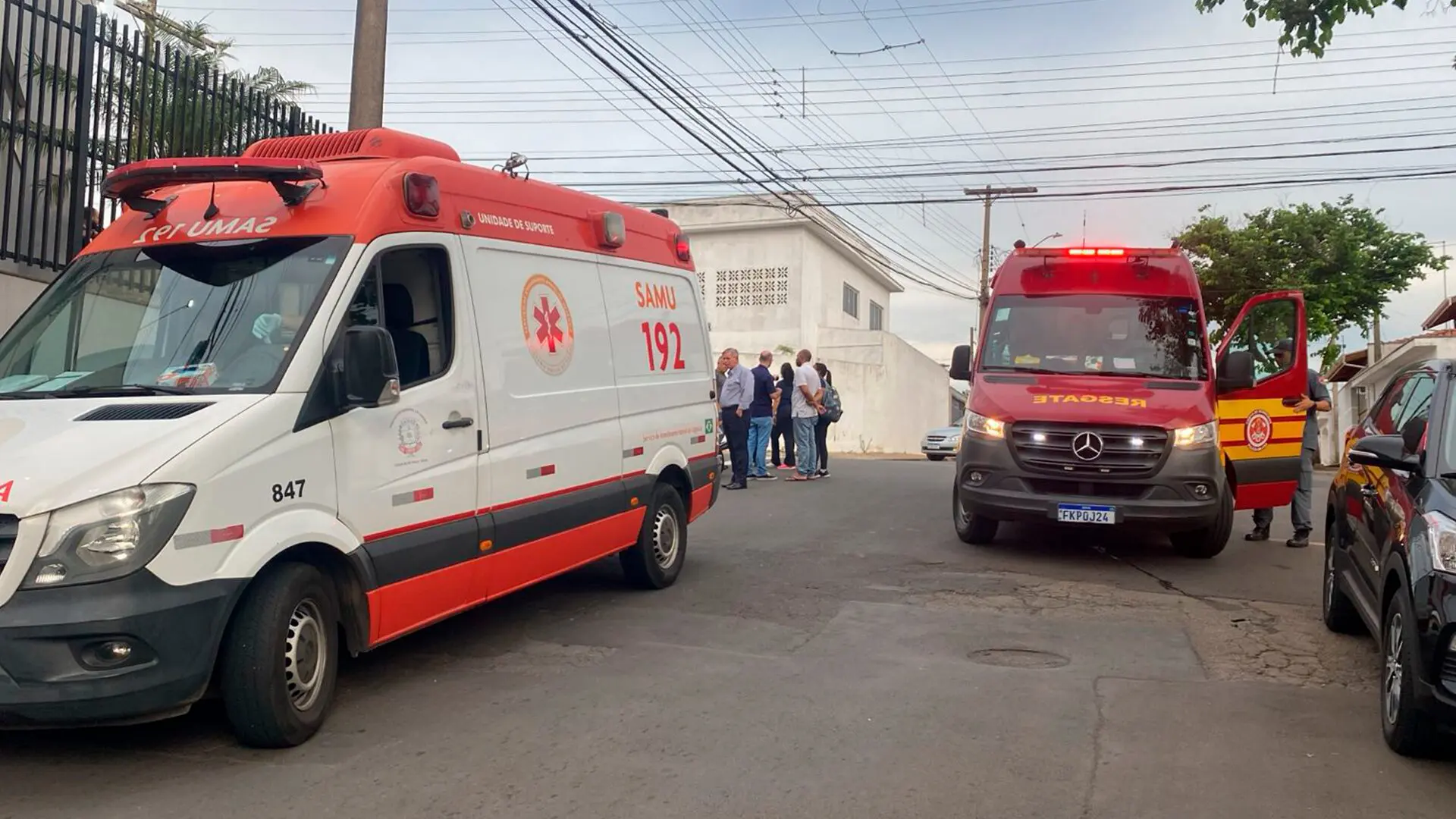 Motociclista fica ferido ao ser atingido por carro em Limeira