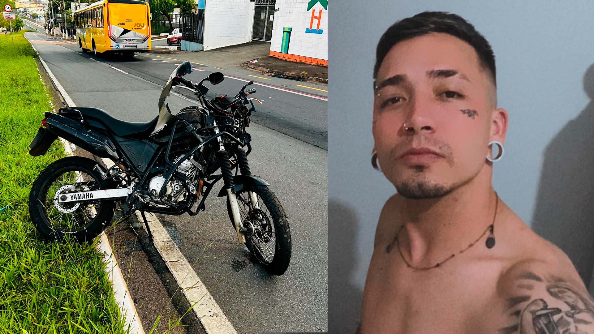 Motociclista morre após acidente em Limeira na véspera de Ano Novo