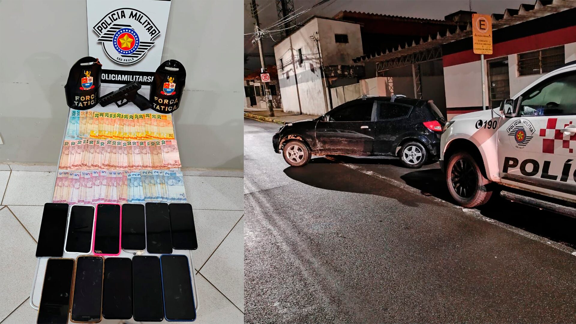 PM prende casal envolvido em roubo no Jardim Arruda, em Limeira