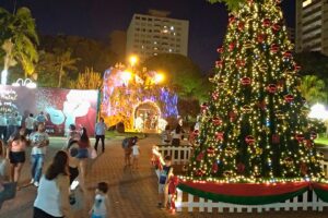 Papai Noel chega nesta terça na Praça Toledo Barros, em Limeira