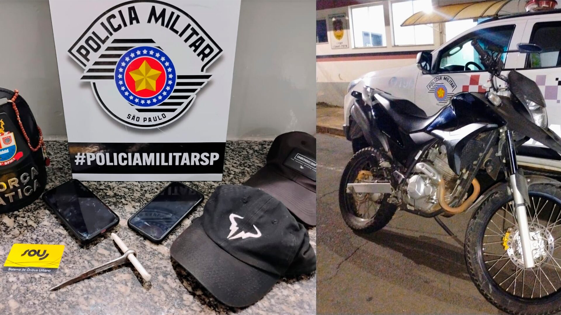 Três adolescente são apreendidos após furtarem moto no Jd. Nova Europa, em Limeira