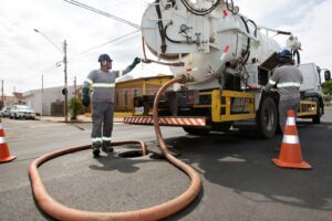 BRK aumenta em 17% lavagem preventiva de redes de esgoto em Limeira