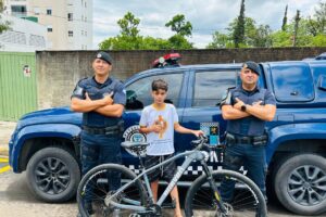 GCM de Limeira recupera bicicleta furtada de menino de 12 anos