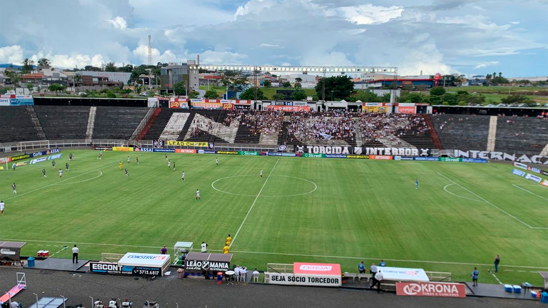 Inter disponibiliza ingresso solidário para jogo contra a Ponte