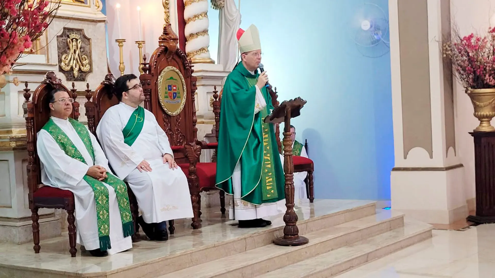 Missa na catedral celebra cinco anos de Dom José como bispo diocesano de Limeira