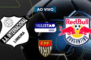 AO VIVO: Acompanhe a transmissão de Inter de Limeira x Red Bull Bragantino