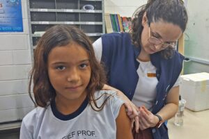 Busca ativa para vacinação contra dengue começa na Emeief Maria Madalena