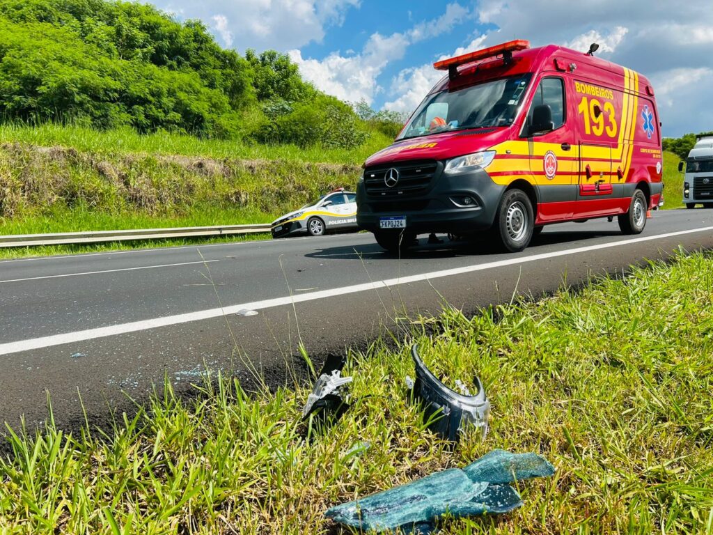 Colisão na Rodovia dos Bandeirantes deixa ferido em Limeira 3