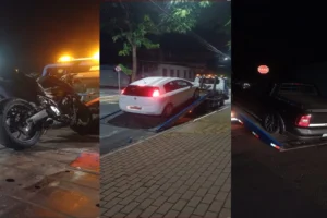 GCM apreende três veículos na Lei do Pancadão, em Limeira