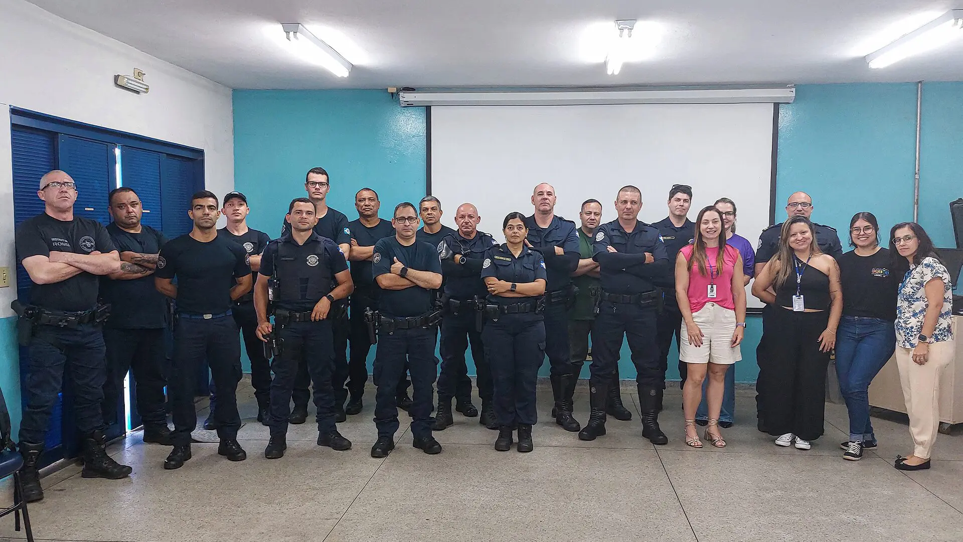 GCMs participam de capacitação sobre Botão do Pânico